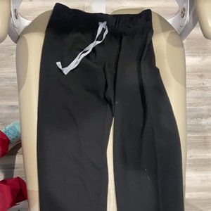 Figs Livingston Basic Scrub Pant Black